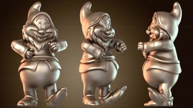 3D модель Глупый гном и веселый весельчак (STL)