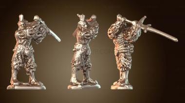 3D модель Двойной солдат Грим (STL)