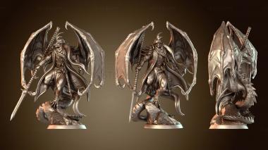 3D модель Драконий Защитник Крылатый (STL)