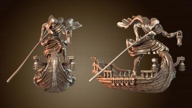 3D модель Дракула Паромщик Лодочник (STL)