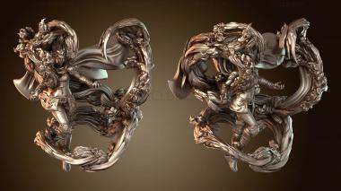 3D модель Дракула Вампиры Амброзия Кровавая (STL)