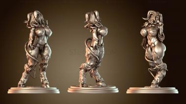 3D модель Элегантные челки дренеев (STL)
