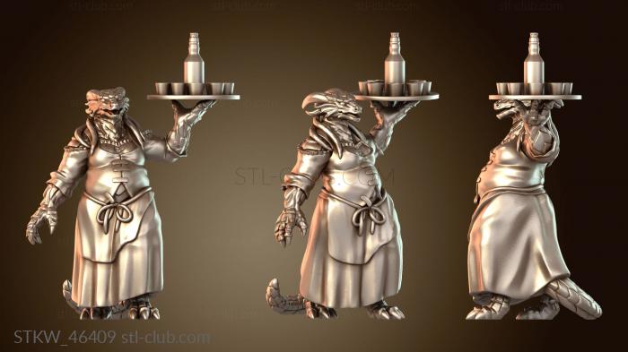 Military Dragon Bar Maid Пряный