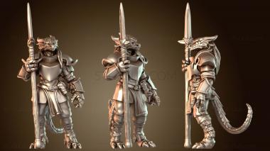 3D модель Пирсинг копья стража дракона (STL)