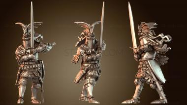 3D модель Обзор Dragon Knight on Foot: Brave (STL)