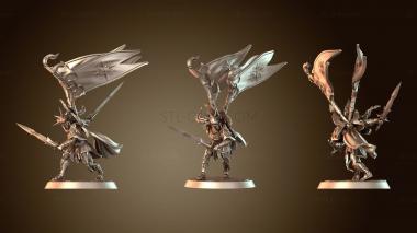 3D модель Драконий Лидер Командующий (STL)