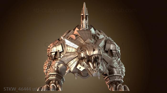 Military Свирепый дракон-ящер