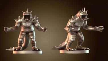 3D модель Драконий Троглодит Дикий (STL)