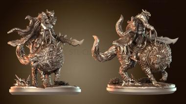 3D модель Бдительный рейнджер драконьей крови (STL)
