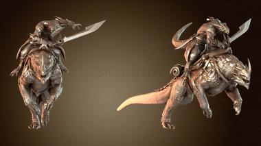 3D модель Усиленный маунт-драконорождённый Седлэк (STL)
