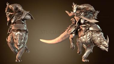 3D модель Драконорожденная гора Вингн Маджестик (STL)