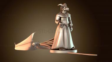 3D модель Драконорожденный маг для Shapeways Mystical (STL)