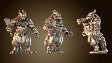 3D модель Драконийкузнецкрепкий (STL)