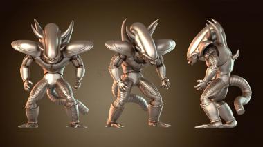 3D модель Драгун динамичный Энергичный (STL)