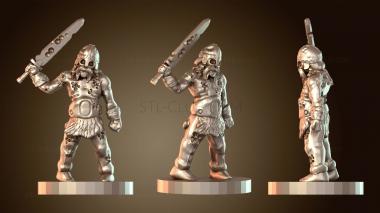 3D модель Проклятый Драугр-Воин (STL)
