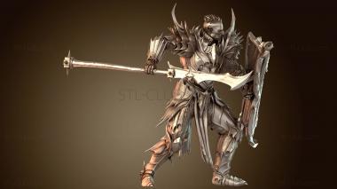 3D модель Draven Evernight Attack f Furious (STL)