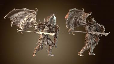 3D модель Draven Evernight Attack Legs Swift (STL)