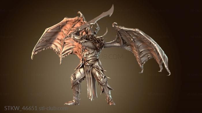 Draven Evernight Attack Legs c Charged