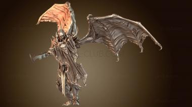 3D модель Draven Evernight Attack Wingsq Quick (STL)