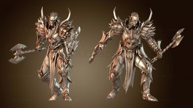 3D модель Draven Evernight Axe Heavy (STL)