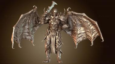 3D модель Draven Evernight Guard Wing Fierce (STL)