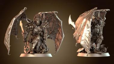 3D модель Дрейвен Вечная Ночь Сервитор Топор Дикарь (STL)