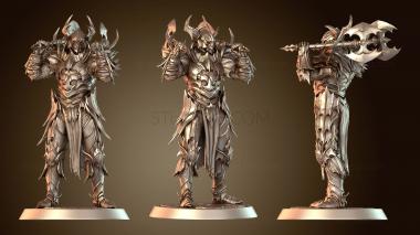 3D модель Draven Evernight Stand Helmd Dreaded (STL)