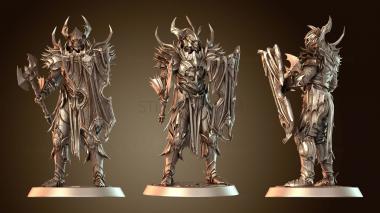 3D модель Draven Evernight Stand Helmo Ominous (STL)