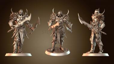 3D модель Draven Evernight Stand Sword Defensive (STL)