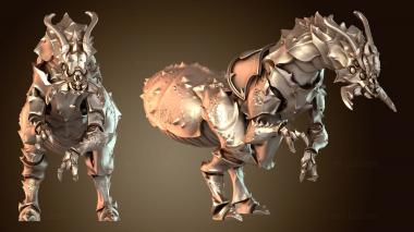 3D модель Гордый баннер Dread Riders (STL)