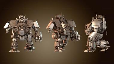 3D модель Дредноут Капеллан Джарс освятил парня (STL)