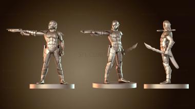 3D модель Неуловимый дроу (STL)