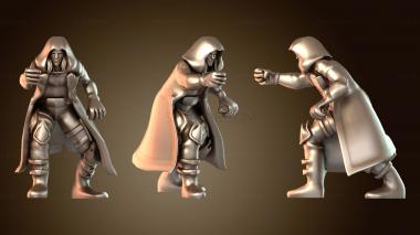 3D модель Дроу Ассасин Безжалостный (STL)