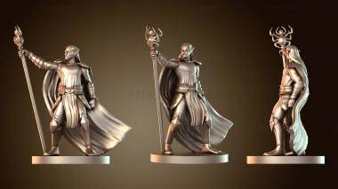 3D модель Дроу Маг Тайная магия (STL)