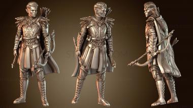 3D модель Дисциплинированный солдат дроу (STL)