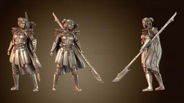 3D модель Drow Soldier n Nightbound (STL)