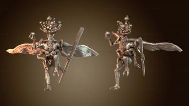 3D модель Друид Сидящий Главный (STL)