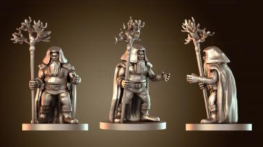3D модель Друиды Гном Друид (STL)
