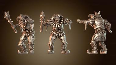 3D модель Пьяный гном-дурак (STL)