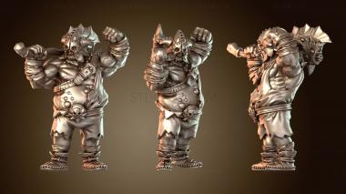 3D модель Пьяный гном Строн (STL)