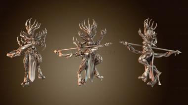 3D модель Дриада-матриарх Герой PB Bow Vigilant (STL)