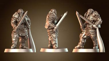 3D модель Парные мечи с безмолвием Gen (STL)