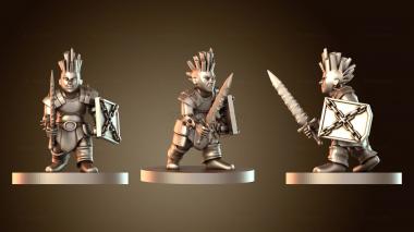 3D модель Каменный страж Дуэргар (STL)