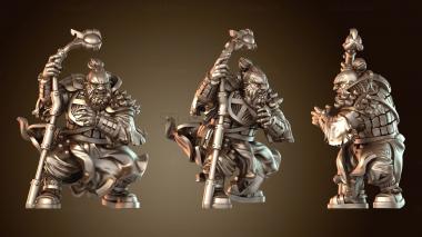 3D модель Дуэргар Чернокнижник Элдрич (STL)