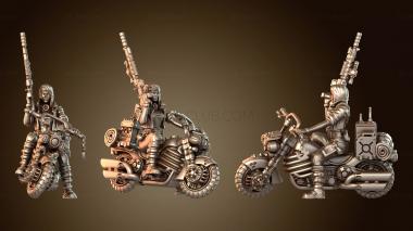 3D модель Dune Biker Leader Imperitum Галерея Лысый (STL)