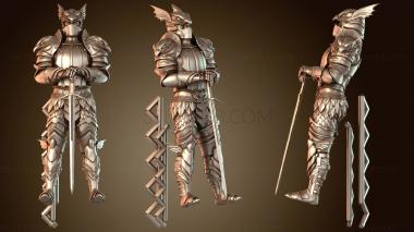3D модель Dungeo Men Griffin Vanguard Male (STL)