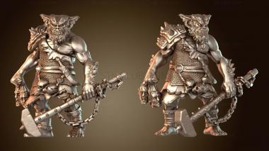 3D модель Подземелье Собака Багбир (STL)