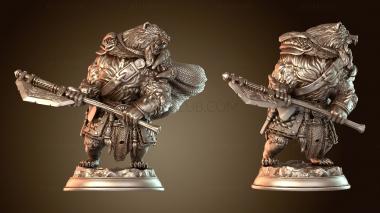 3D модель Подземелье Орик Медведь устал (STL)