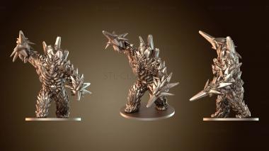 3D модель Подземелье Безумного Мага Кристалл Голем (STL)