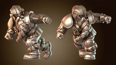 3D модель Гном смелый (STL)